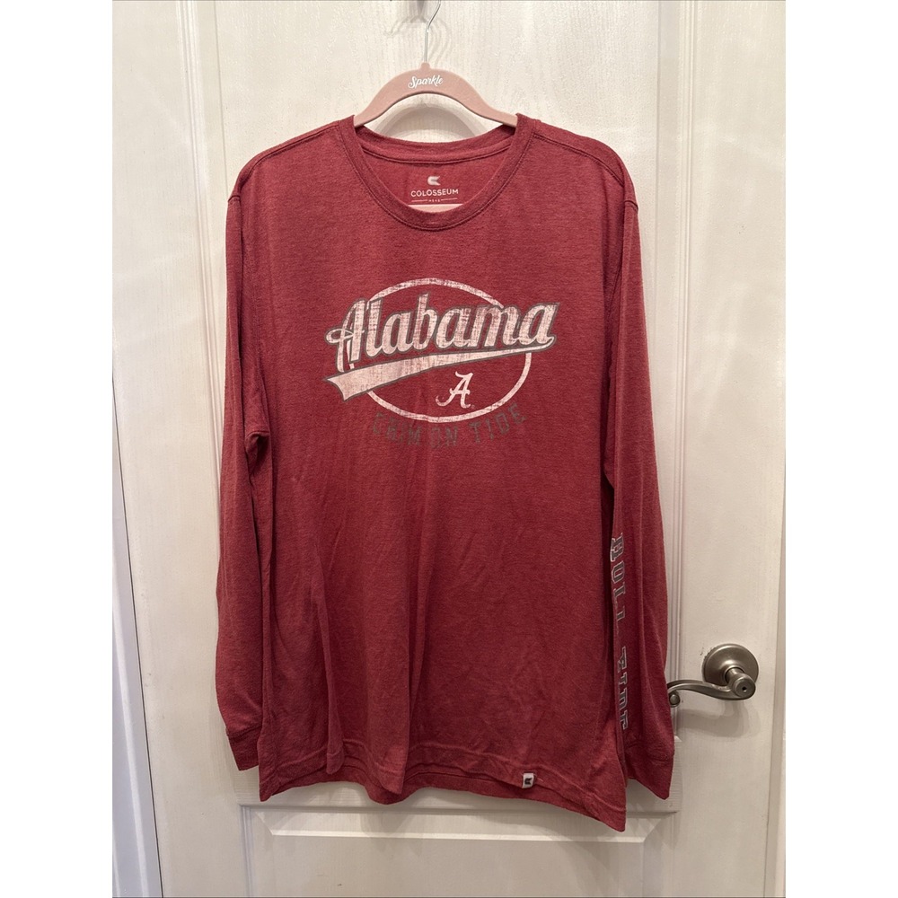 Colosseum Athletics Alabama Crimson Tide Light Long Sleeve Size XXL